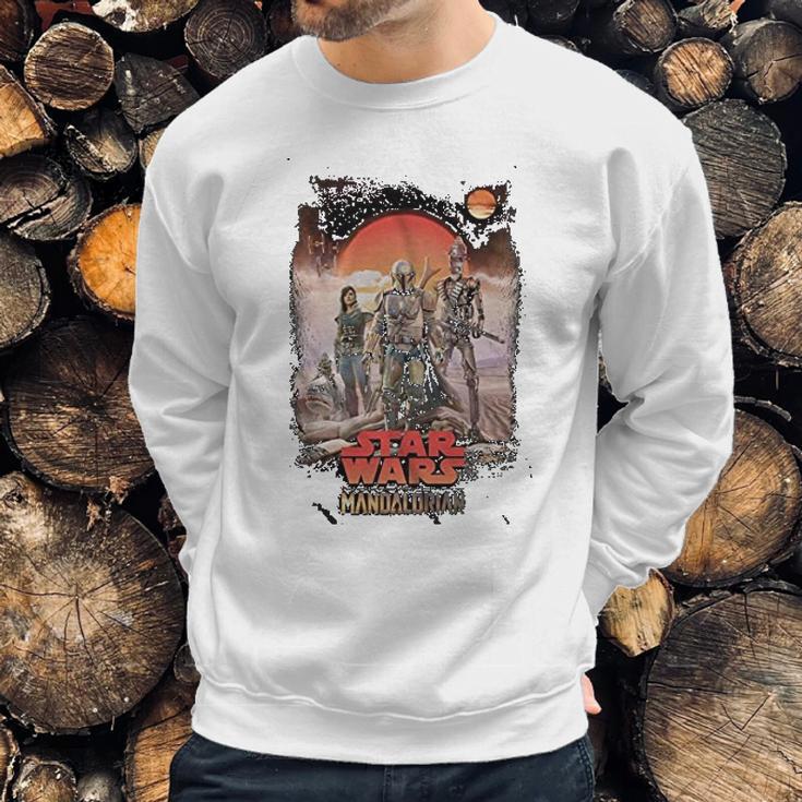 The Mandalorian Art Sweatshirt Gifts for Him