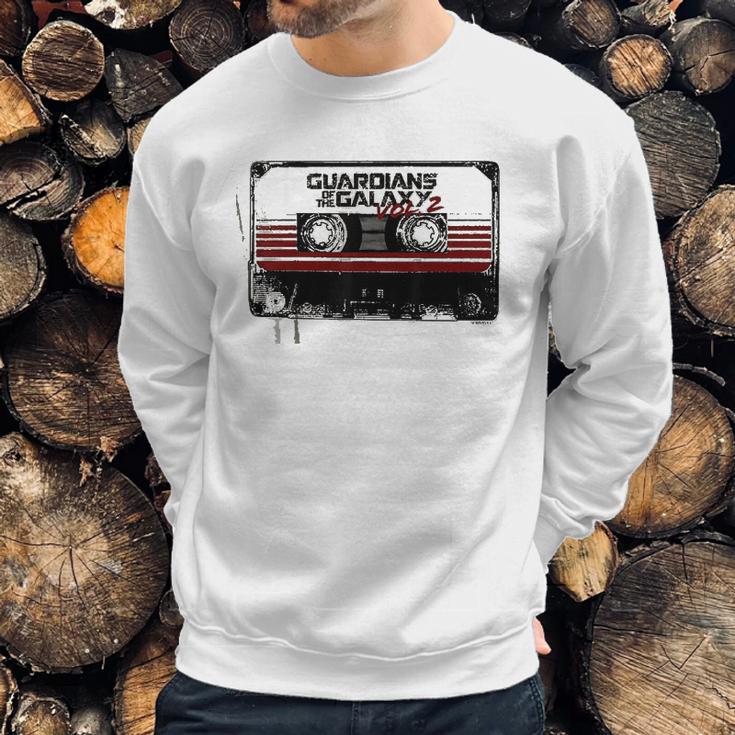 Marvel Guardians Of The Galaxy 2 Cassette Graphic Sweatshirt Gifts for Him