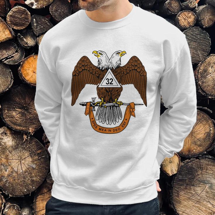 Mens 32Nd Degree Mason Masonic Scottish Rite Down Sweatshirt Gifts for Him