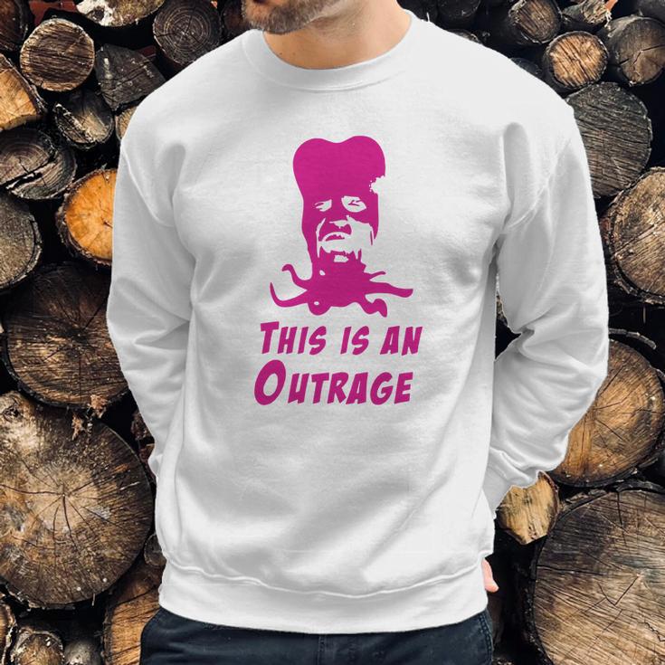 Mighty Boosh - Tony Harrison - This Is An Outrage Sweatshirt Gifts for Him