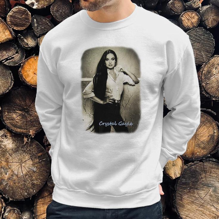 Milarois Crystal Gayle Beautiful Sweatshirt Gifts for Him