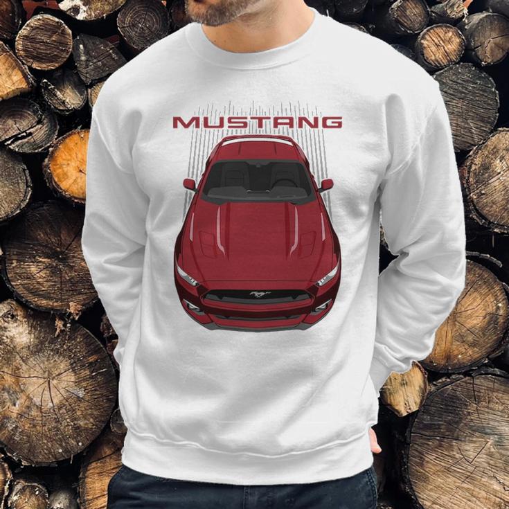 Mustang S550 Gt Ruby Red Sweatshirt Gifts for Him