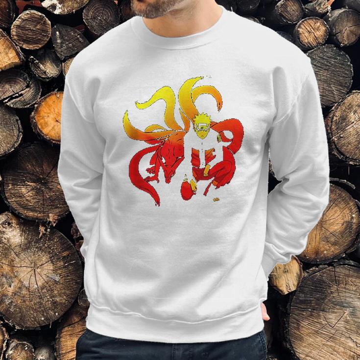 Naruto Shippuden Naruto And 9 Tails Sweatshirt Gifts for Him