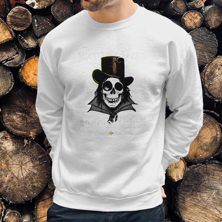 Original New Orleans Voodoo Doctor Goth Skull Halloween Shirt Sweatshirt Gifts for Him