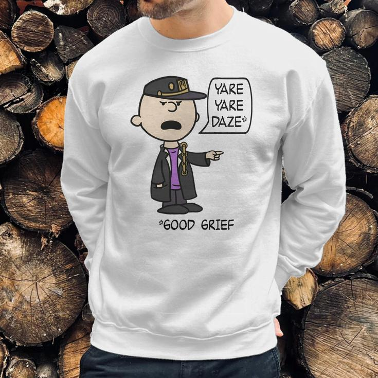 Peanuts Bizarre Adventure Sweatshirt Gifts for Him