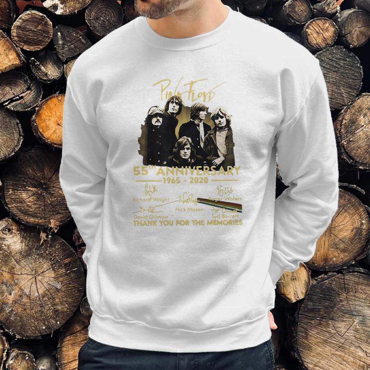 Pink Floyd 55Th Anniversary 1965 2020 Signatures Shirt Sweatshirt Gifts for Him