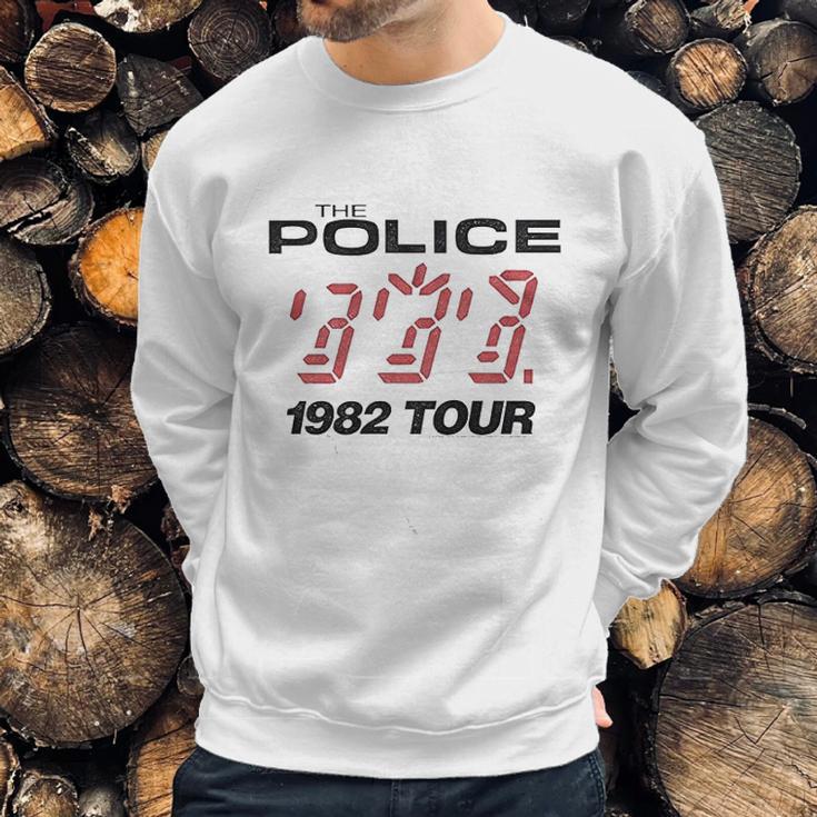 The Police British Rock Band 1982 Tour Sweatshirt Gifts for Him