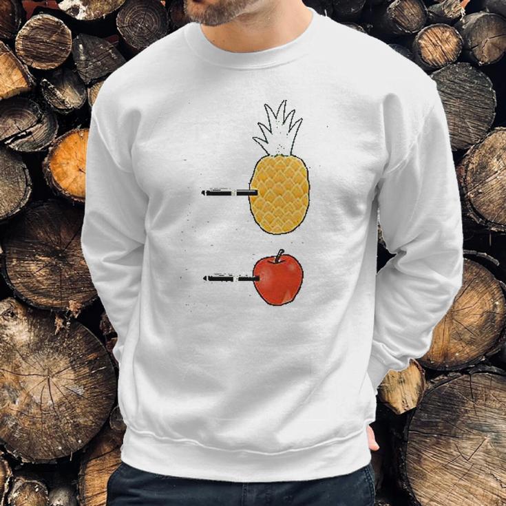 Ppap Pen Pineapple Apple Pen Sweatshirt Gifts for Him