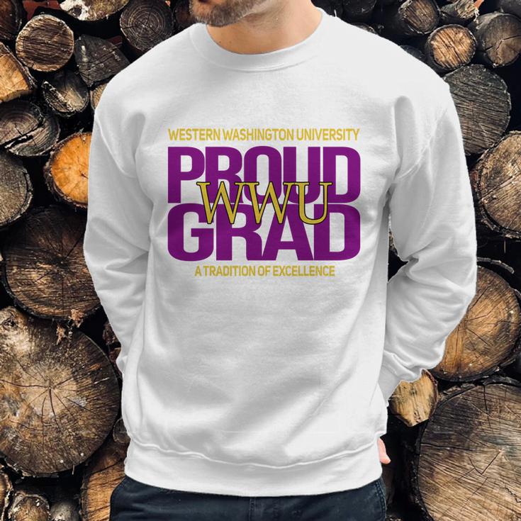 Proud Grad Western Washington University Graduation Excellence 2020 Sweatshirt Gifts for Him