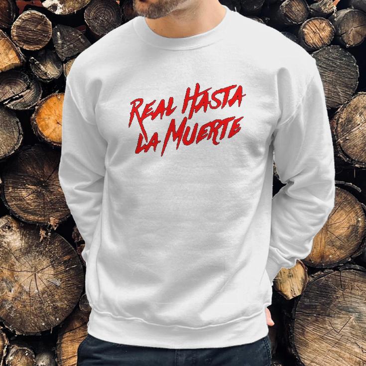 Puppylol Printed With Anuel Aa Real Hasta La Muerte Men Sweatshirt Gifts for Him