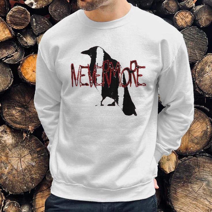 The Raven Nevermore Edgar Allan Poe Sweatshirt Gifts for Him