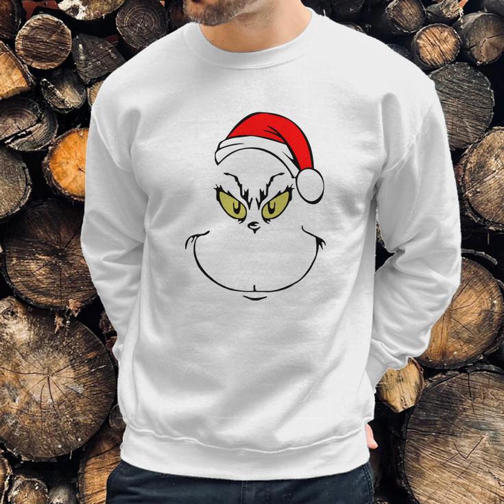 Resting Grinch Face Shirt Sweatshirt Gifts for Him