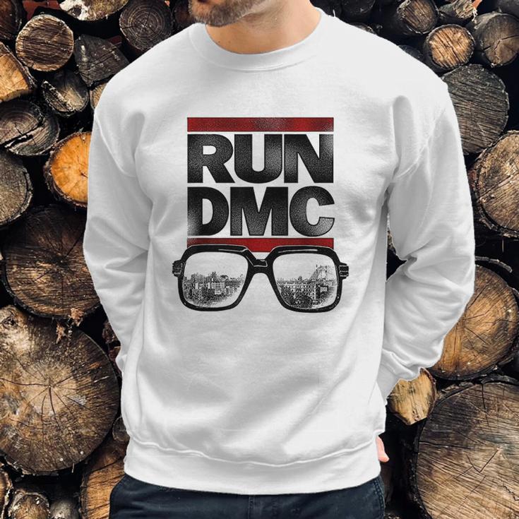 Run Dmc Official Nyc Glasses Sweatshirt Gifts for Him