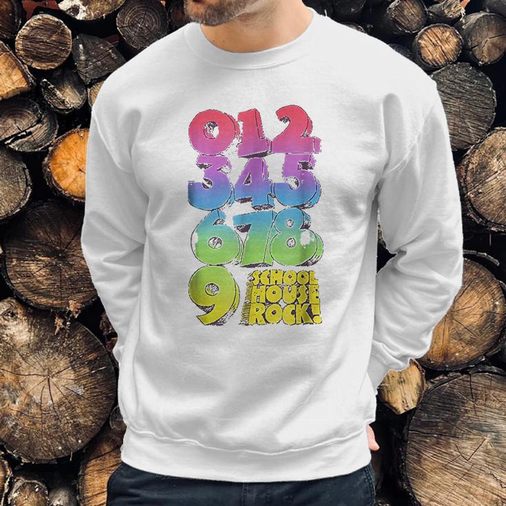 Schoolhouse Rock Numbers Sweatshirt Gifts for Him