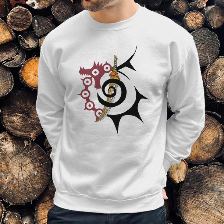 The Seven Deadly Sins Meliodas Mark Sweatshirt Gifts for Him