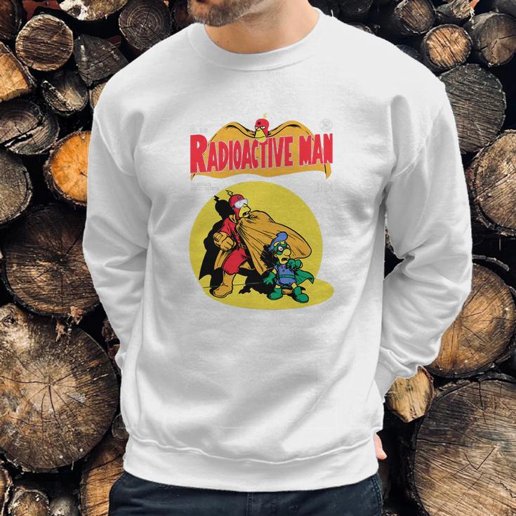 Simpsons Radioactive Man Sweatshirt Gifts for Him