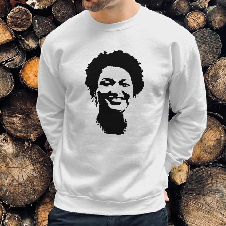 Stacey Abrams Portrait Gift Sweatshirt Gifts for Him