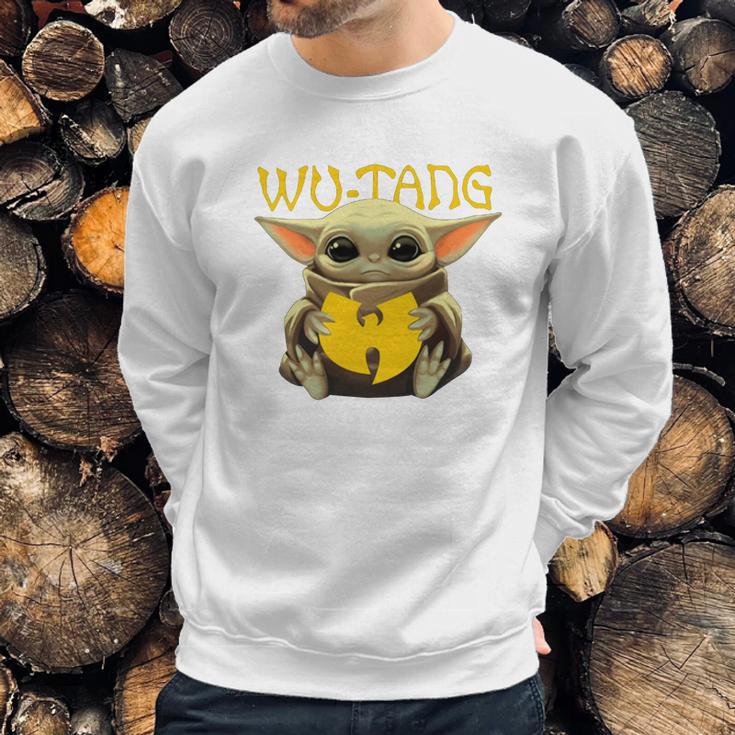 Star Wars Baby Yoda Hug Wu-Tang Clan Shirt Sweatshirt Gifts for Him