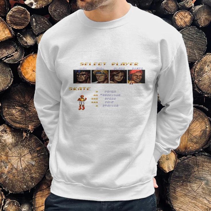 Streets Of Rage 2 Â€“ Select Skate Shirt Sweatshirt Gifts for Him