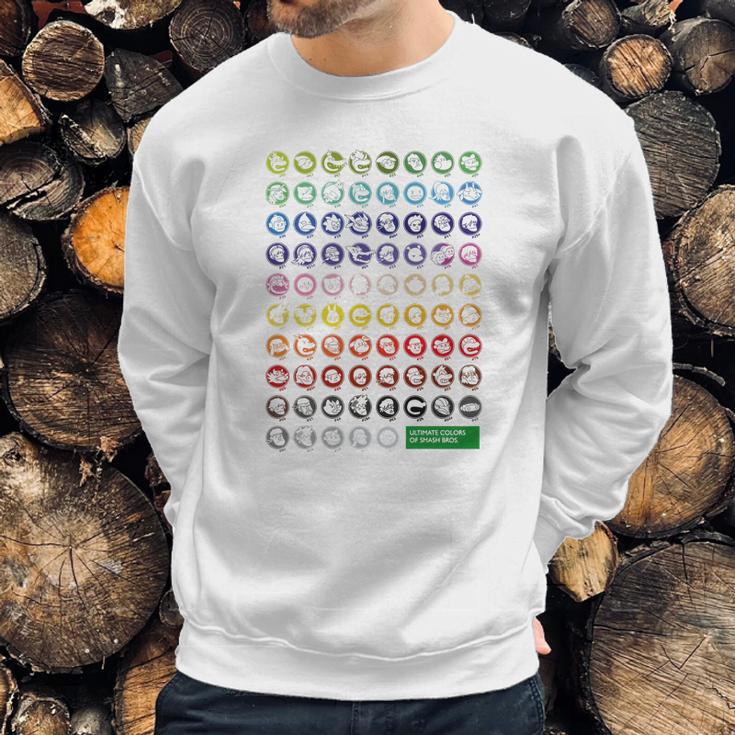 Ultimate Colors Of Smash Bros Sweatshirt Gifts for Him