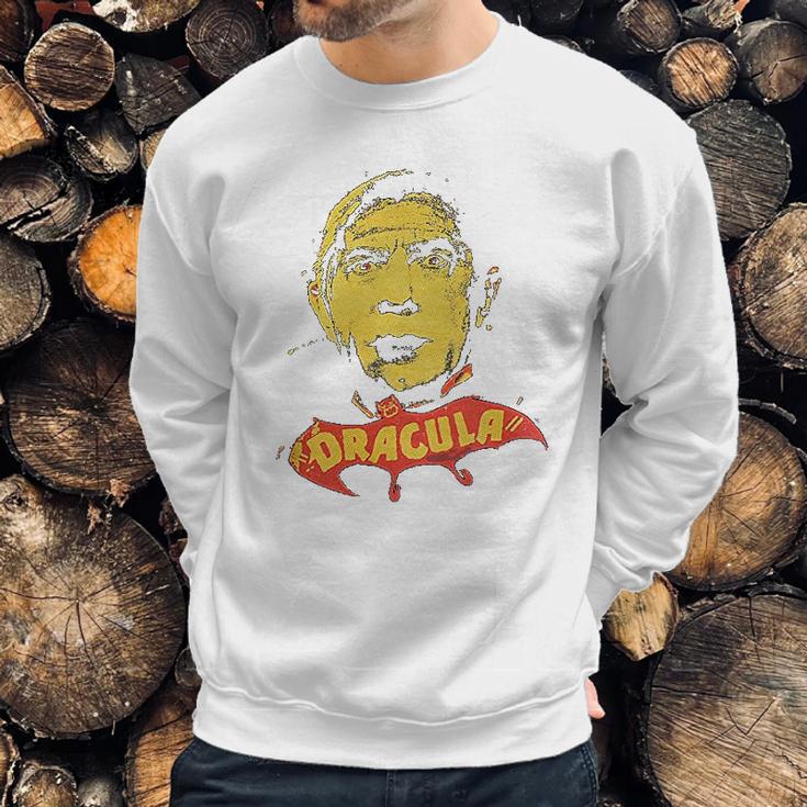 Universal Monsters Dracula Bela Lugosi Yellow Face Sweatshirt Gifts for Him