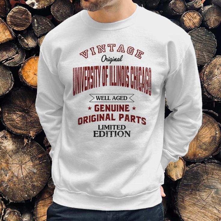 University Of Illinois Chicago Well Aged Vintage Original Parts 2020 Sweatshirt Gifts for Him