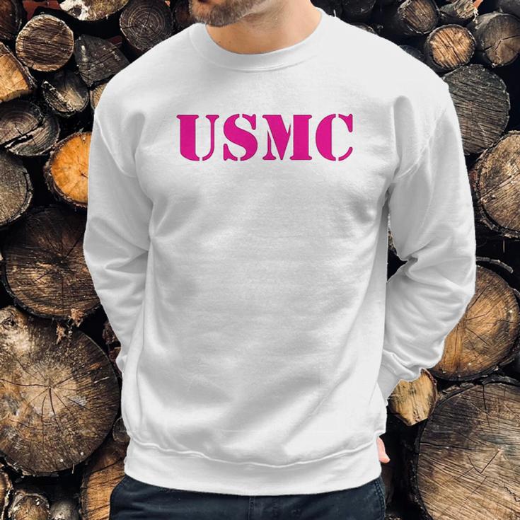 Usmc Emblem Marine Corp Sweatshirt Gifts for Him