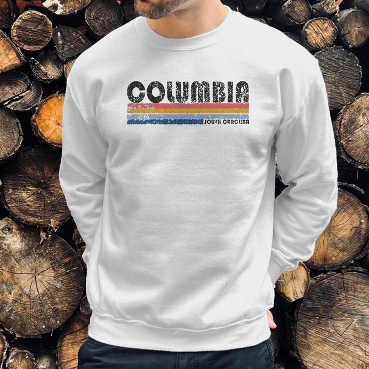 Vintage 1980S Style Columbia Sweatshirt Gifts for Him