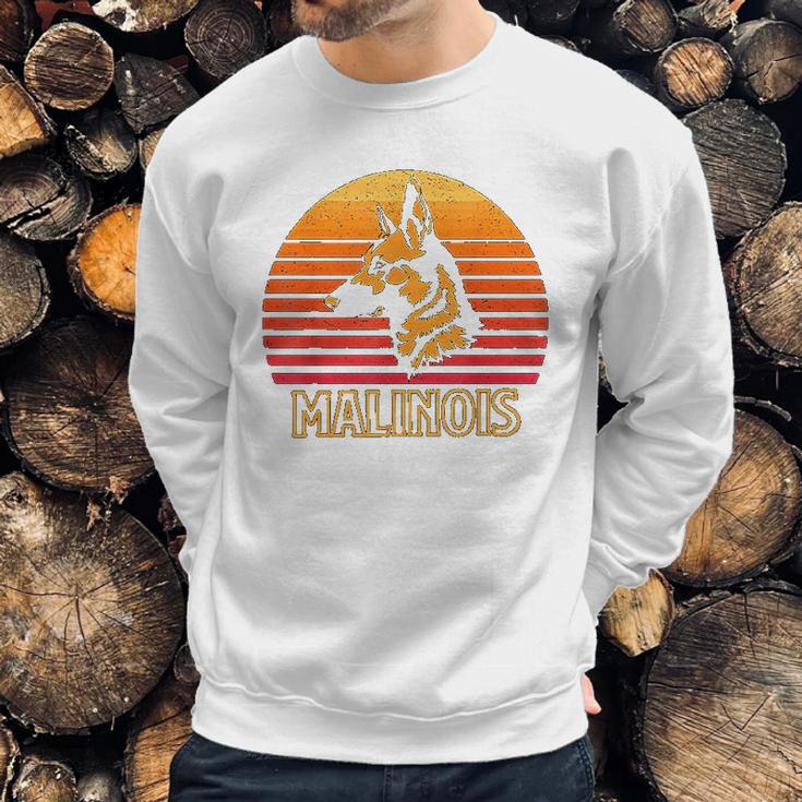 Vintage Belgian Malinois Dog Retro Malinois Gift Birthday Sweatshirt Gifts for Him