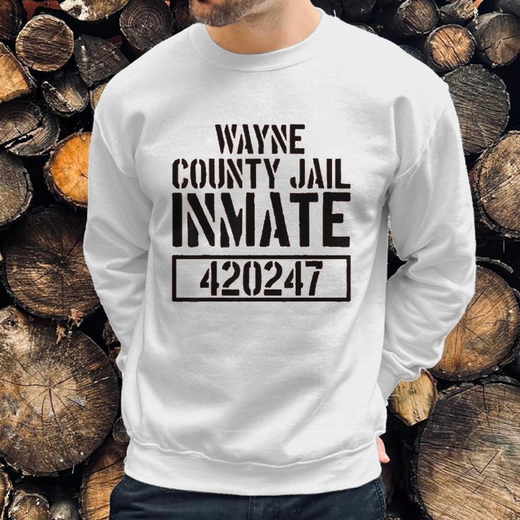 Wayne County Jail Inmate Prison Halloween Costume Sweatshirt Gifts for Him