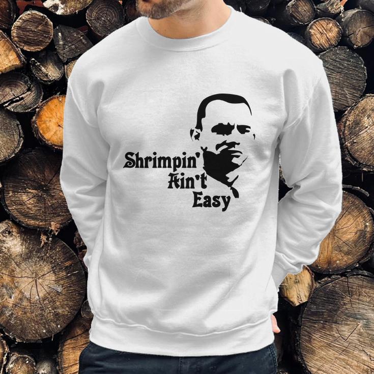 White Shrimpin Aint Easy Men - Mens T-Shirt Limted Edition Sweatshirt Gifts for Him