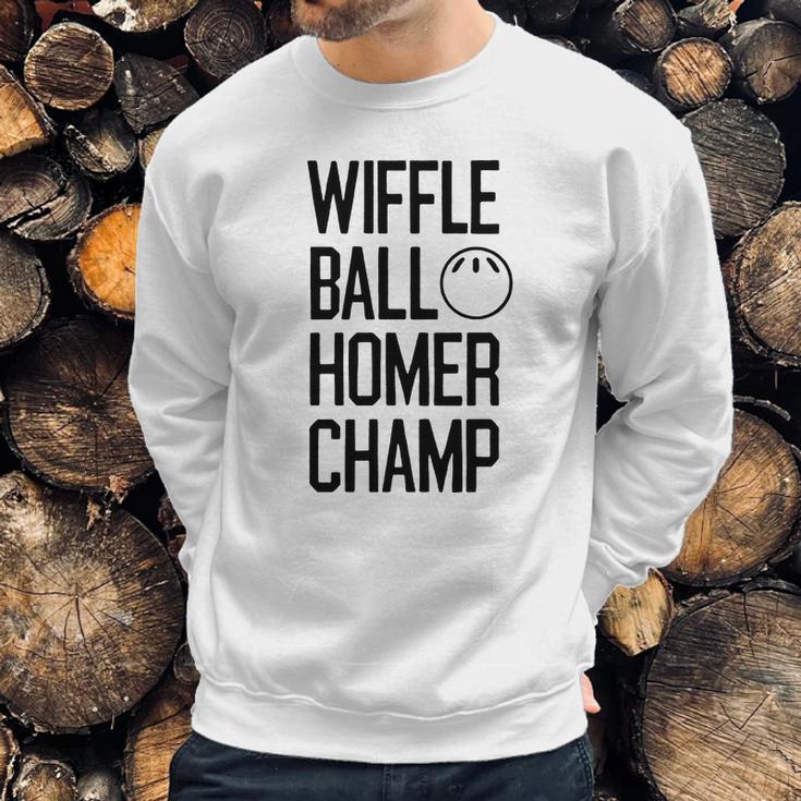 Wiffle Ball Homer Champ Sweatshirt Gifts for Him