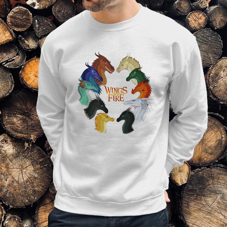 Wings Of Fire All Together Dragon Sweatshirt Gifts for Him