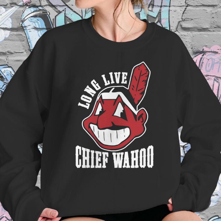 1230270470 Chief Wahoo Long Live Sweatshirt Gifts for Her