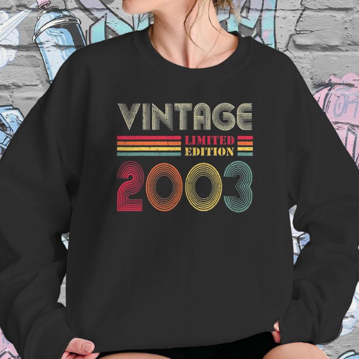 19 Years Old Gifts Vintage 2003 Limited Edition 19Th Birthday Sweatshirt Gifts for Her