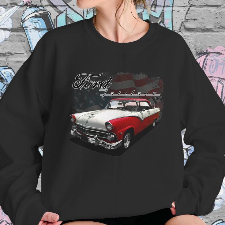 1955 Ford Fairlane Victoria Sweatshirt Gifts for Her