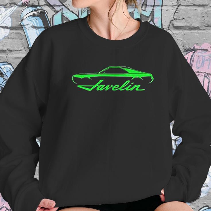 1968 1969 Amc Javelin Classic Color Outline Design Sweatshirt Gifts for Her