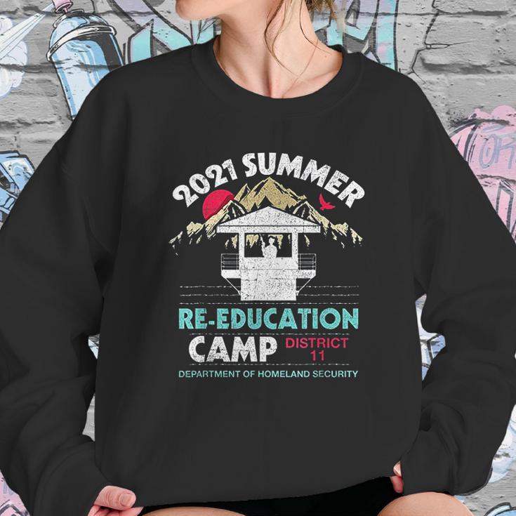 2021 Summer Re Education Camp Department Homeland Security Sweatshirt Gifts for Her