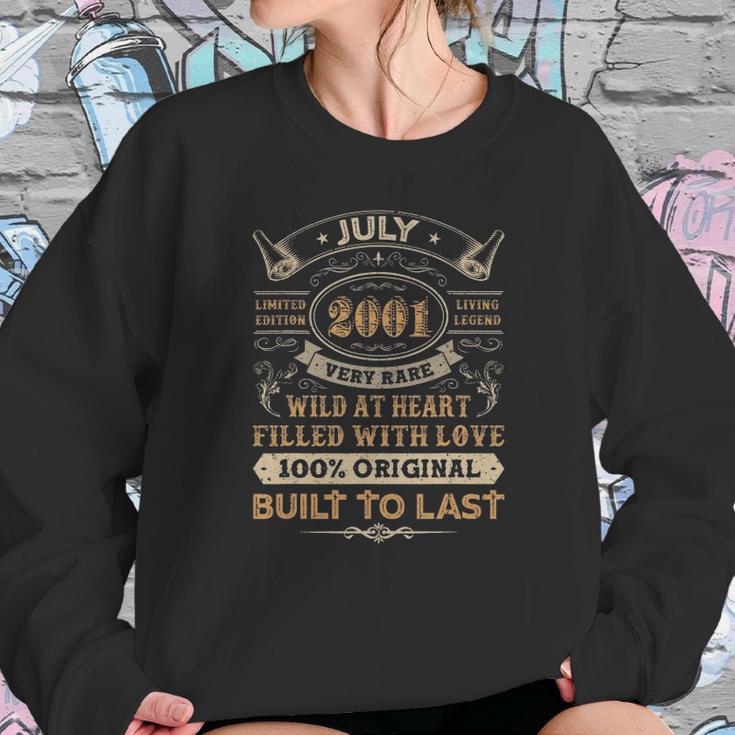 20Th Birthday Gifts 20 Years Old Retro Born In July 2001 Ver2 Sweatshirt Gifts for Her