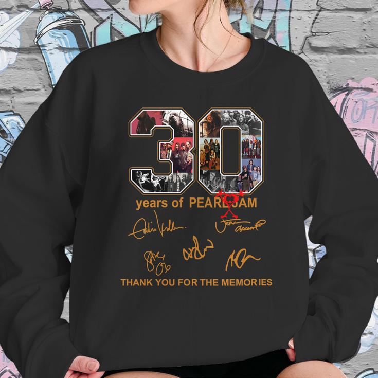 30 Anniversary Years Of Pearl Jam Rock Band Sweatshirt Gifts for Her