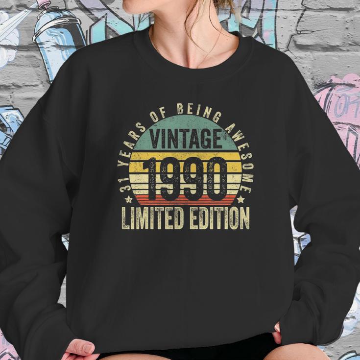 31 Years Old Vintage 1990 Limited Edition 31St Birthday Sweatshirt Gifts for Her