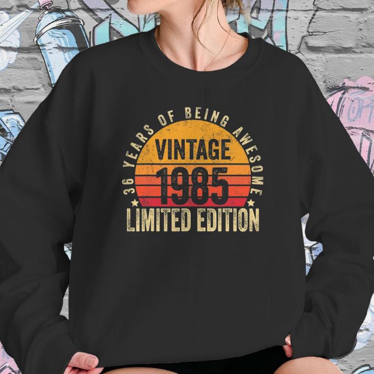 36 Years Old Gifts Vintage 1985 Limited Edition 36Th Birthday Sweatshirt Gifts for Her