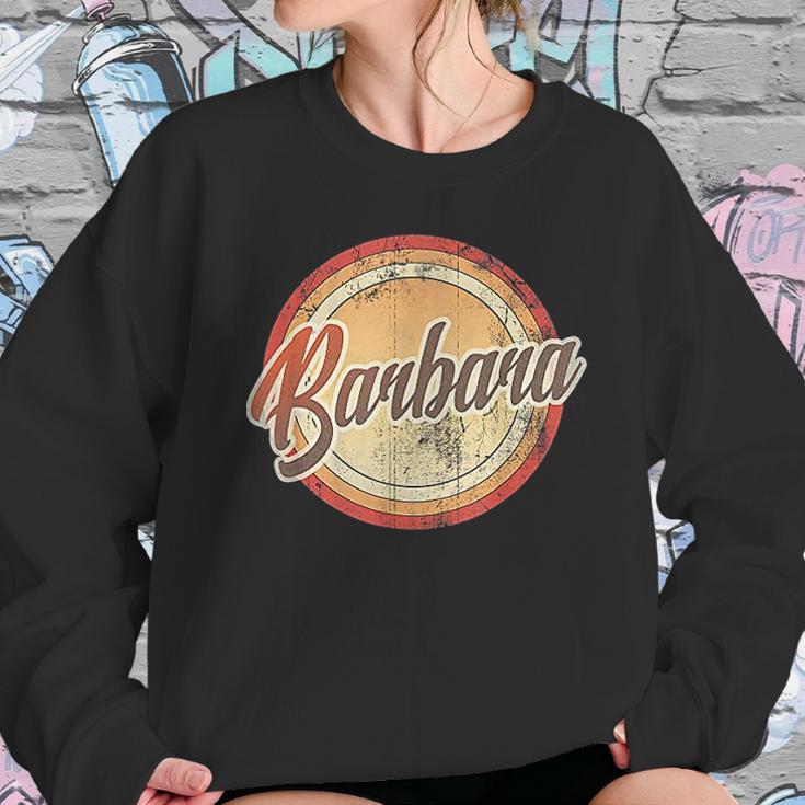 Graphic 365 Name Barbara Vintage Funny Personalized Sweatshirt Gifts for Her