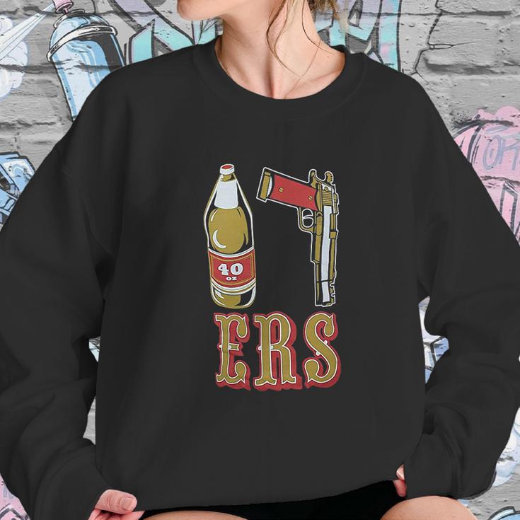 40Oz 9Mm Gold Sweatshirt Gifts for Her