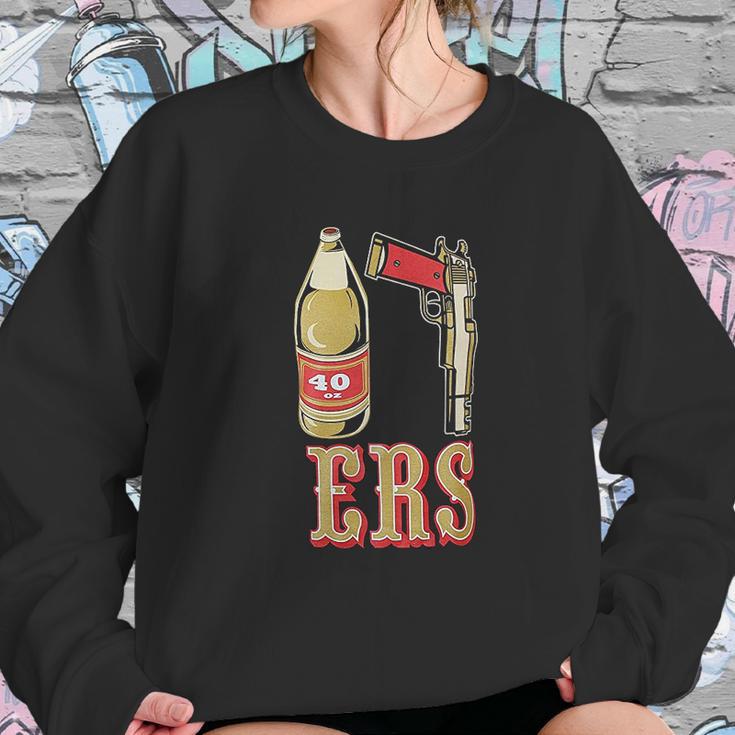 40Oz San Francisco Pistol Golden Empire Sweatshirt Gifts for Her