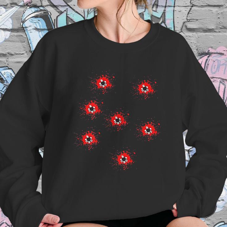 7 Bullet Holes Shot In The Back Black Lives Matter Sweatshirt Gifts for Her