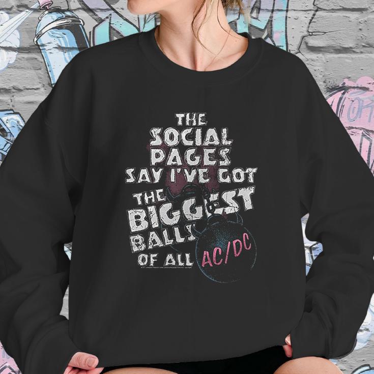 Ac Dc Big Balls Sweatshirt Gifts for Her