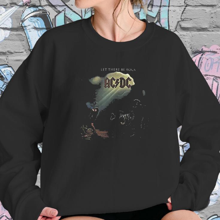 Acdc Let There Be Rock Sweatshirt Gifts for Her