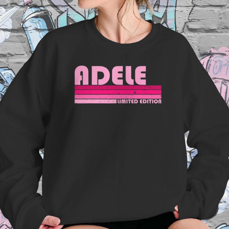 Adele Name Personalized Retro Vintage 80S 90S Style Sweatshirt Gifts for Her