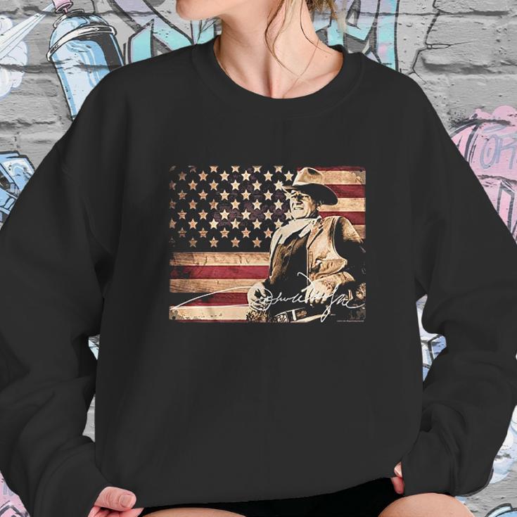 Ae Designs John Wayne Tin Sign Sweatshirt Gifts for Her